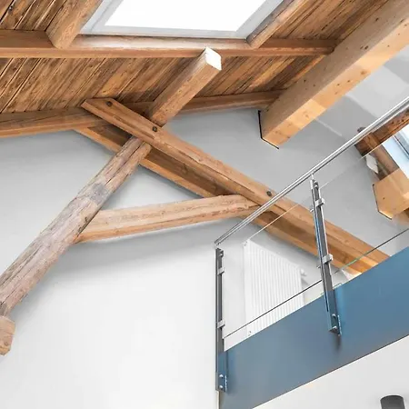 Chalet-ferienwohnung Bergloft, 115 Qm, Wellness/fitness/sauna - Bergroedelhof * Feilitzsch