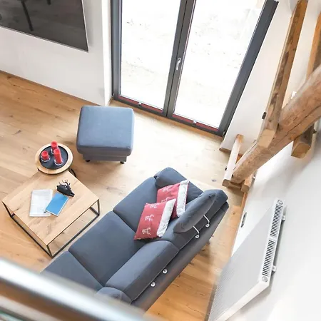Im Chaletstil Bergloft 115 Qm Wellness Fitness Sauna Bergroedelhof Apartmán Feilitzsch