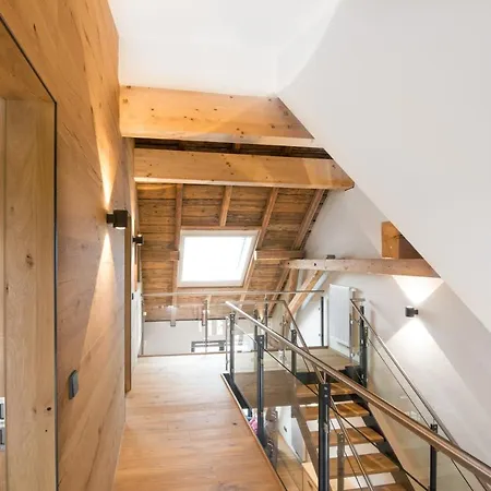 Apartmán Im Chaletstil Bergloft 115 Qm Wellness Fitness Sauna Bergroedelhof