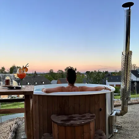 Chalet-ferienwohnung Bergloft, 115 Qm, Wellness/fitness/sauna - Bergroedelhof * Feilitzsch