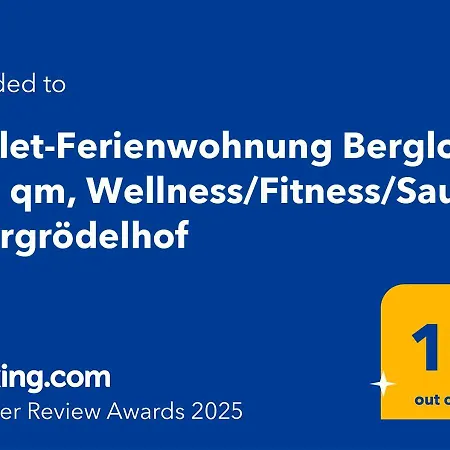 Chalet-ferienwohnung Bergloft, 115 Qm, Wellness/fitness/sauna - Bergroedelhof Appartamento